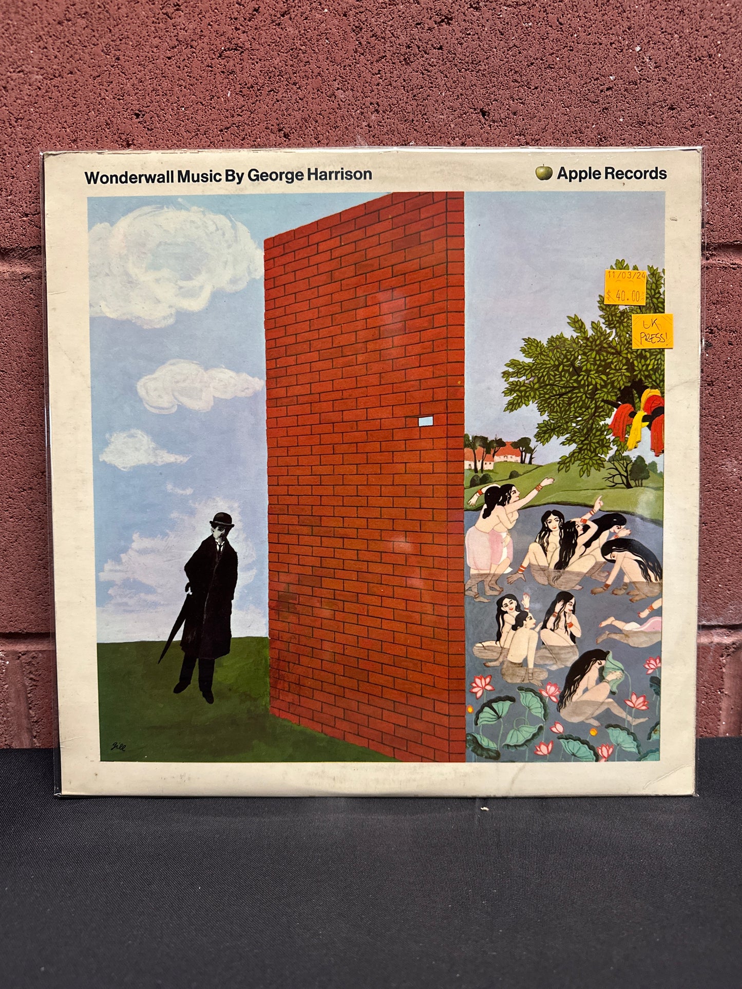 Used Vinyl:  George Harrison ”Wonderwall Music” LP