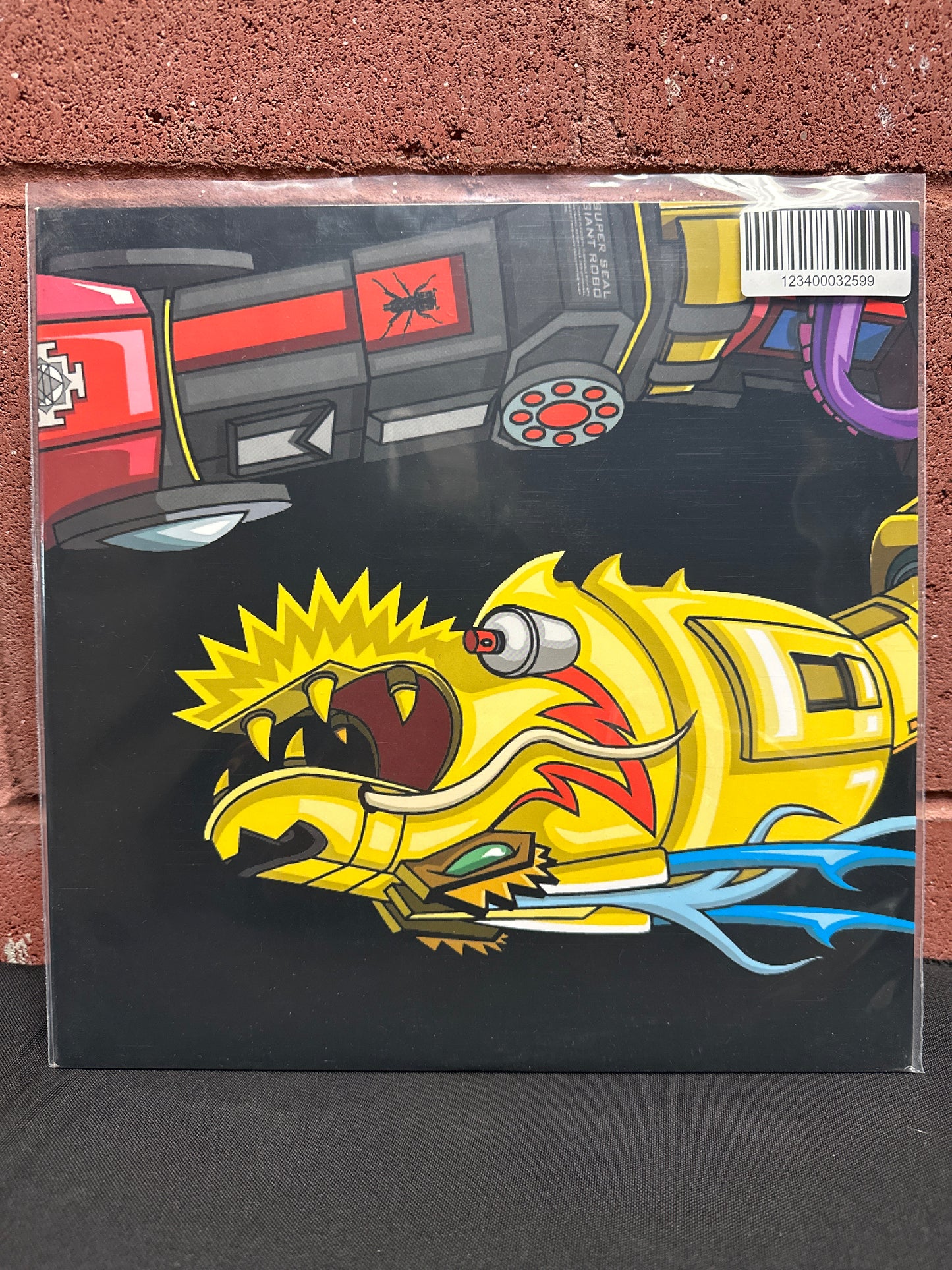 Used Vinyl:  Skratchy Seal ”Super Seal Giant Robo V.3 (Left Arm)” 10" (Highlighter Yellow Vinyl)