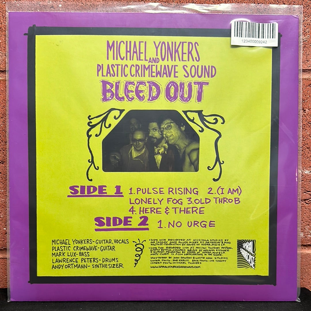 Used Vinyl:  Michael Yonkers And Plastic Crimewave Sound ”Bleed Out” LP