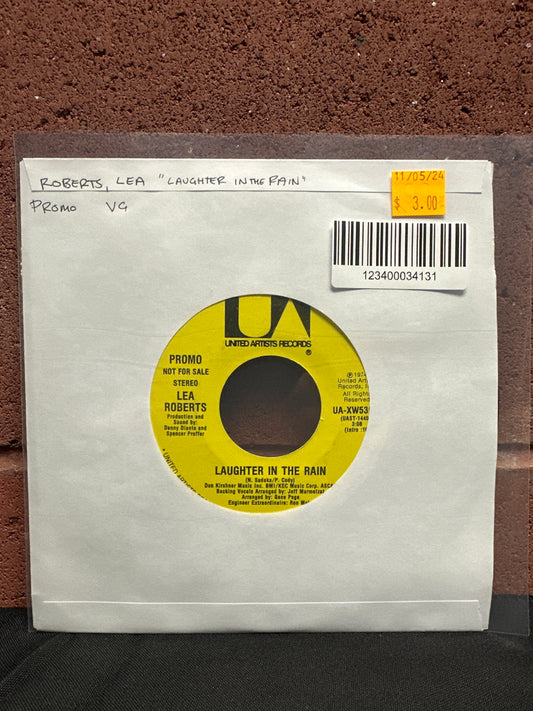 Used Vinyl:  Lea Roberts ”Laughter In The Rain ” 7" (Promo)