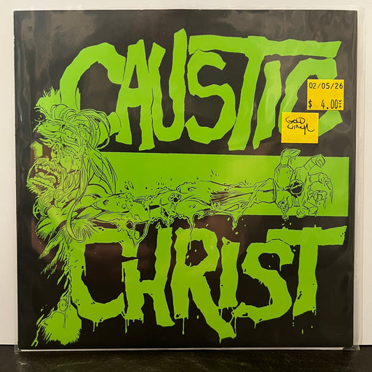 Used Vinyl: Caustic Christ "No Love" 7" (2002 Press - Gold Vinyl)