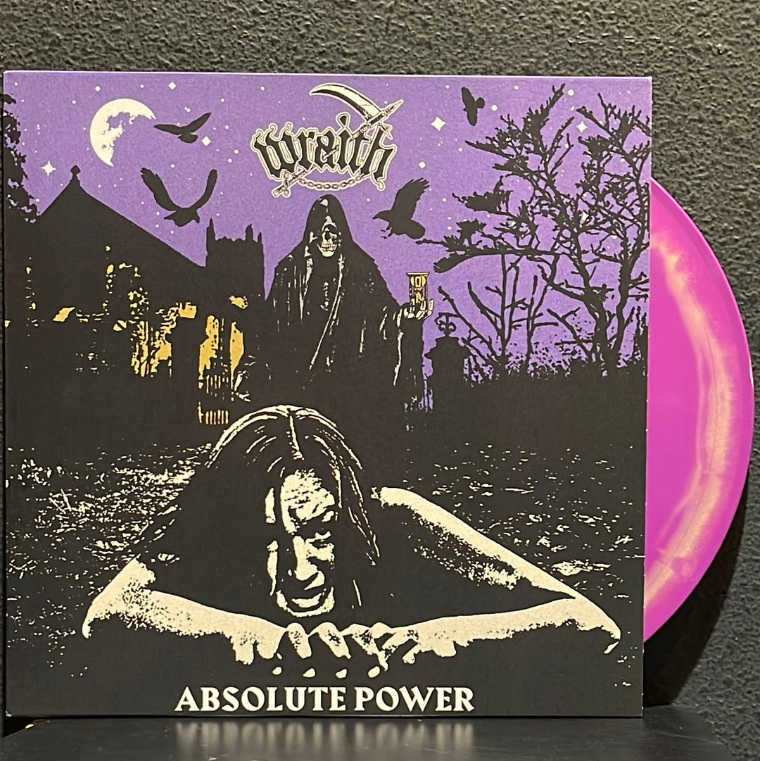 USED VINYL: Wraith "Absolute Power" LP (Random Purple/Yellow Vinyl)