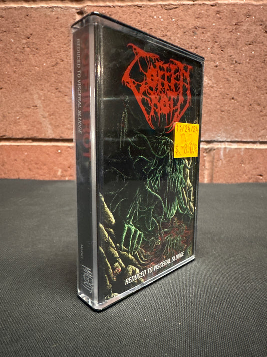 Used Cassette: Coffin Rot "Reduced To Visceral Sludge" Tape