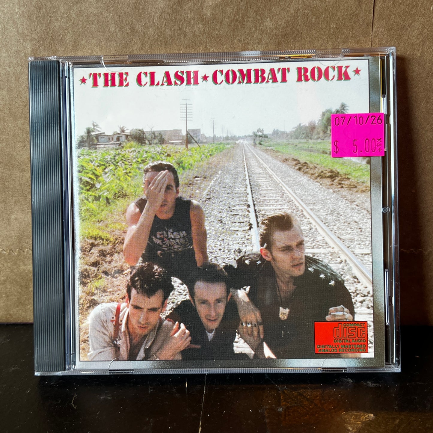 Used CD: The Clash "Combat Rock" CD