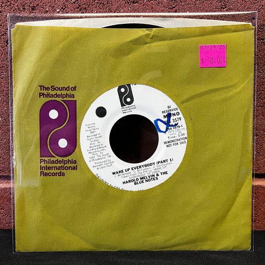 Used Vinyl: Harold Melvin & The Blue Notes "Wake Up Everybody (Part 1)" 7" (White Label Promo)
