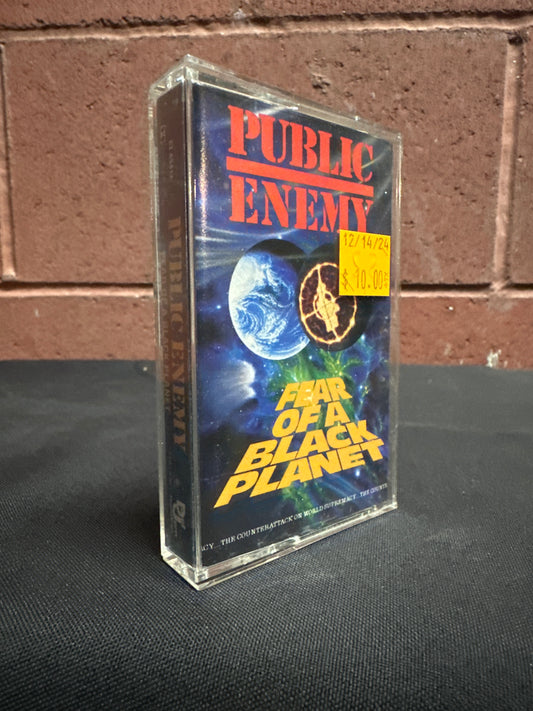 Used Cassette: Public Enemy "Fear Of A Black Planet" Tape