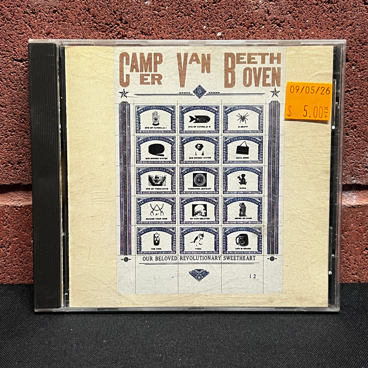 Used CD: Camper Van Beethoven ‎"Our Beloved Revolutionary Sweetheart" CD