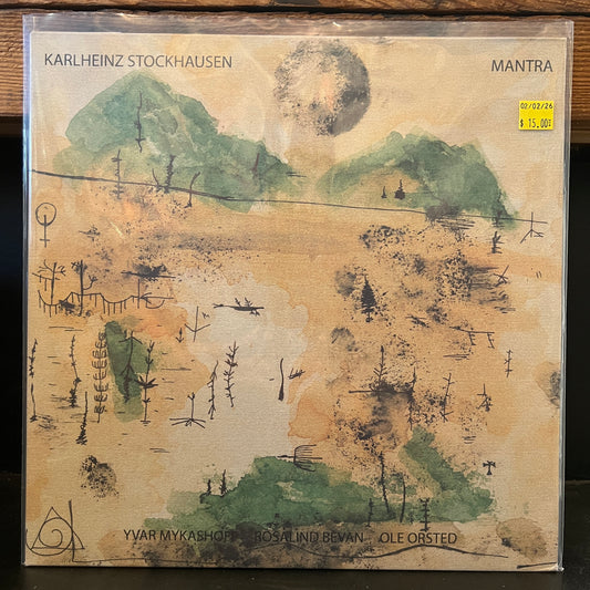 Used Vinyl: Karlheinz Stockhausen "Mantra" 2xLP (2011 Euro Press)