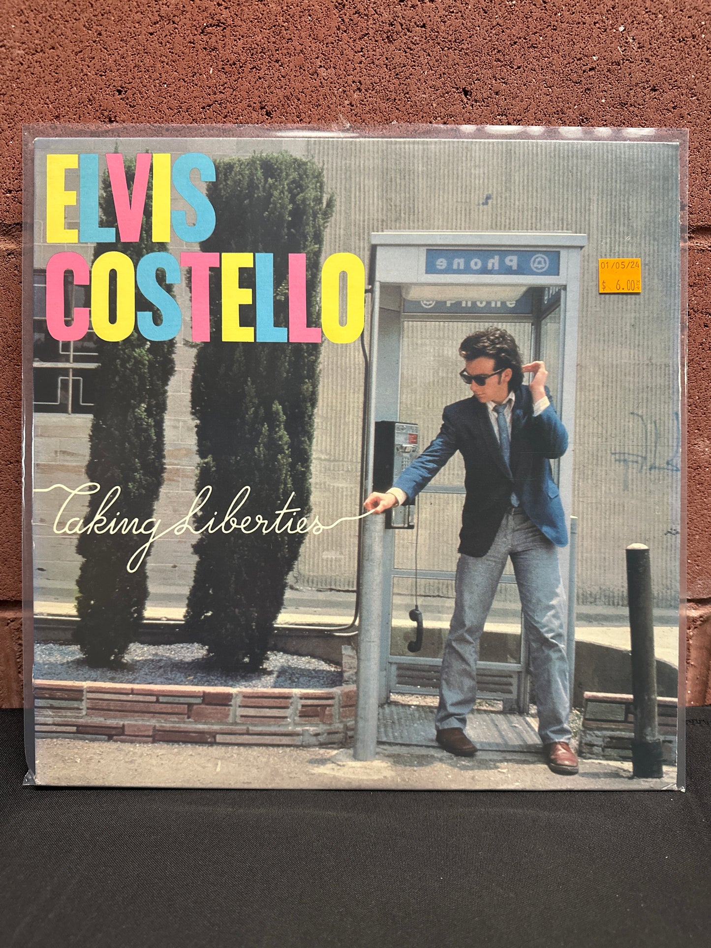 Used Vinyl: Elvis Costello "Taking Liberties” LP