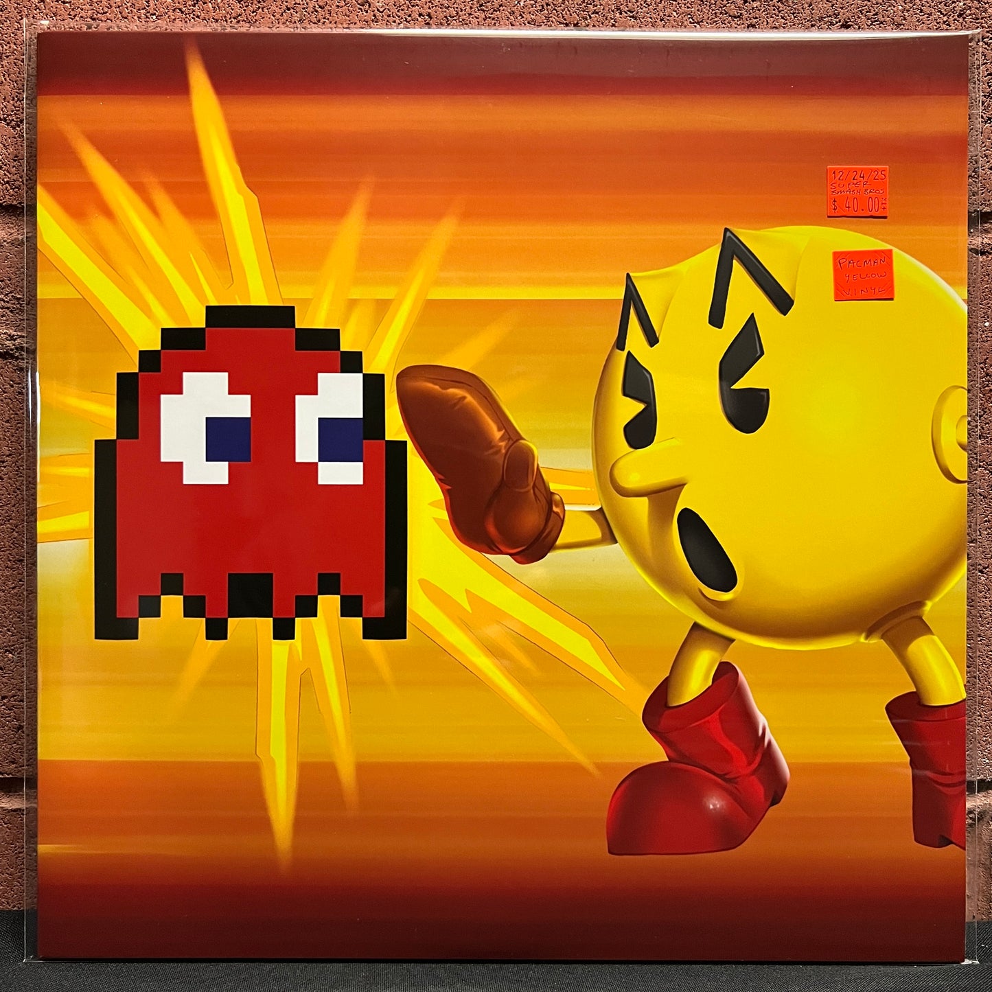 Used Vinyl: Various Artists "Super Smash Bros Ultimate: Pac-Man Selections" LP (Yellow vinyl)