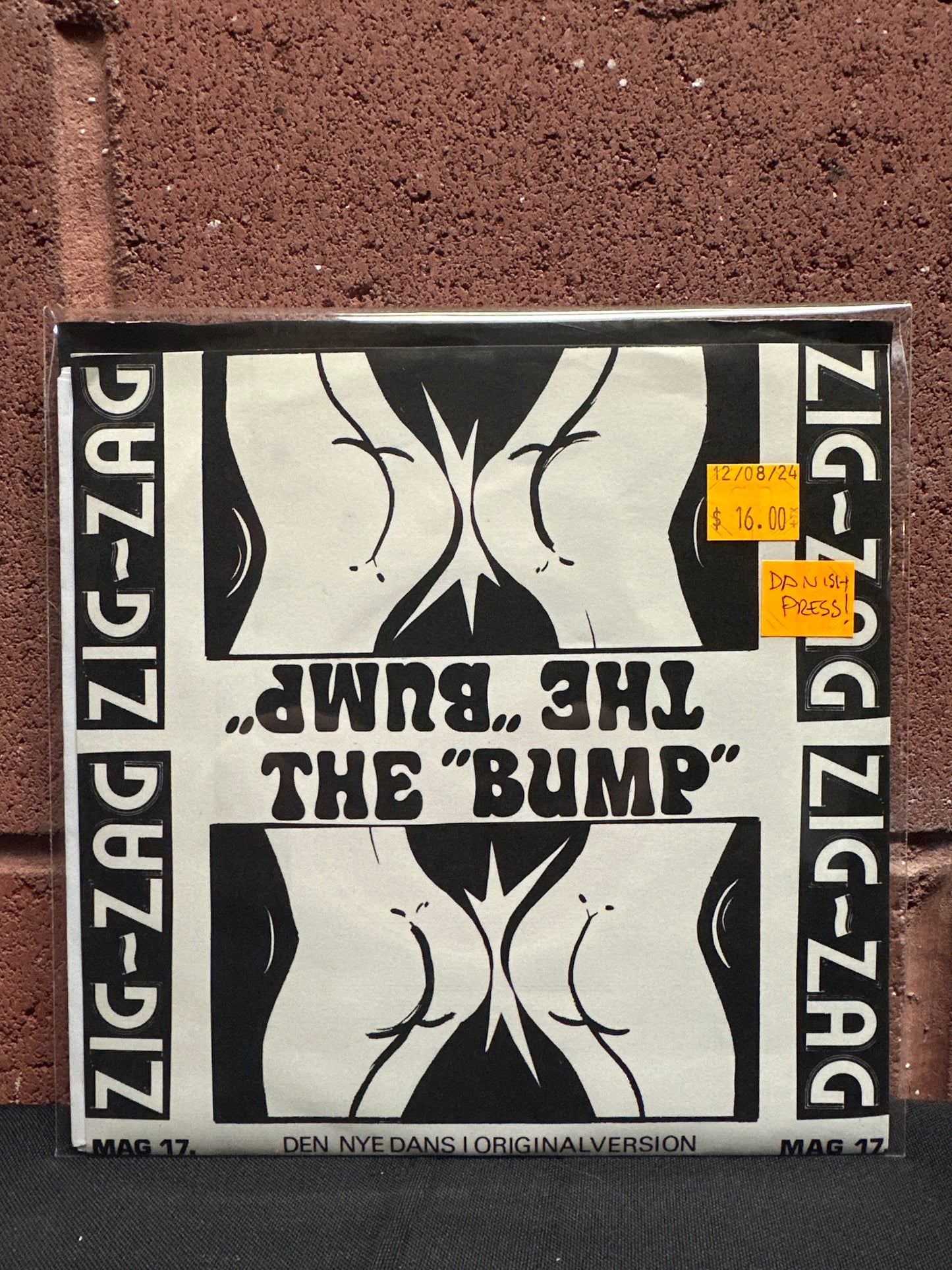 Used Vinyl:  Zig-Zag ”The Bump” 7"