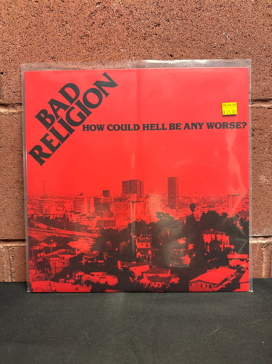 Used Vinyl:  Bad Religion ”How Could Hell Be Any Worse?” LP