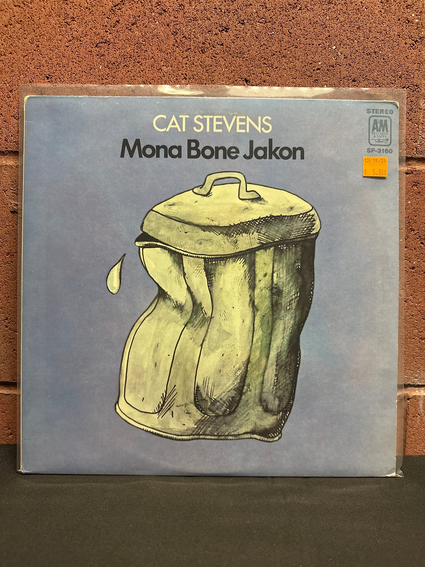 Used Vinyl:  Cat Stevens ”Mona Bone Jakon” LP