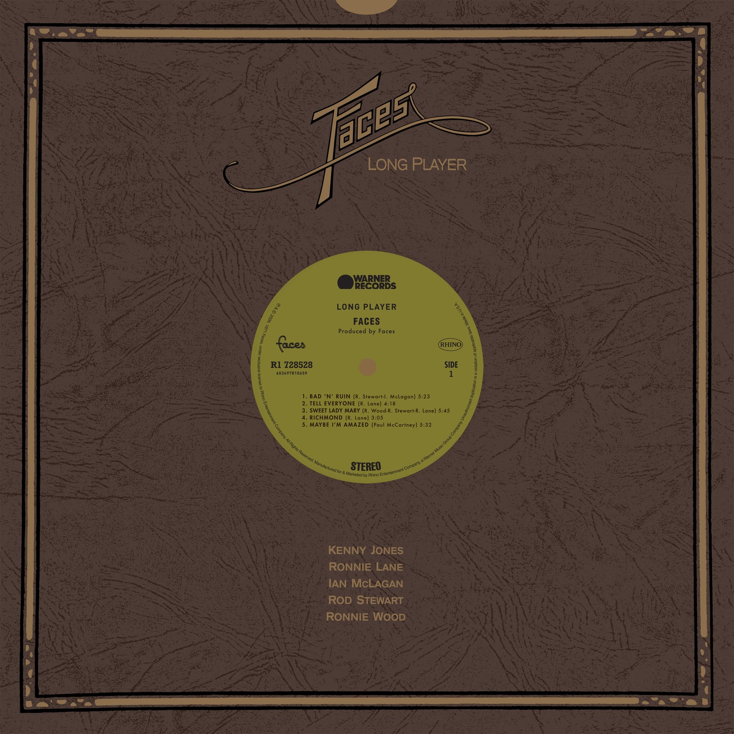 Faces "Long Player (SYEOR26)" LP