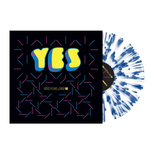 Yes "YesSingles 2" LP (Blue & White Splatter Vinyl)