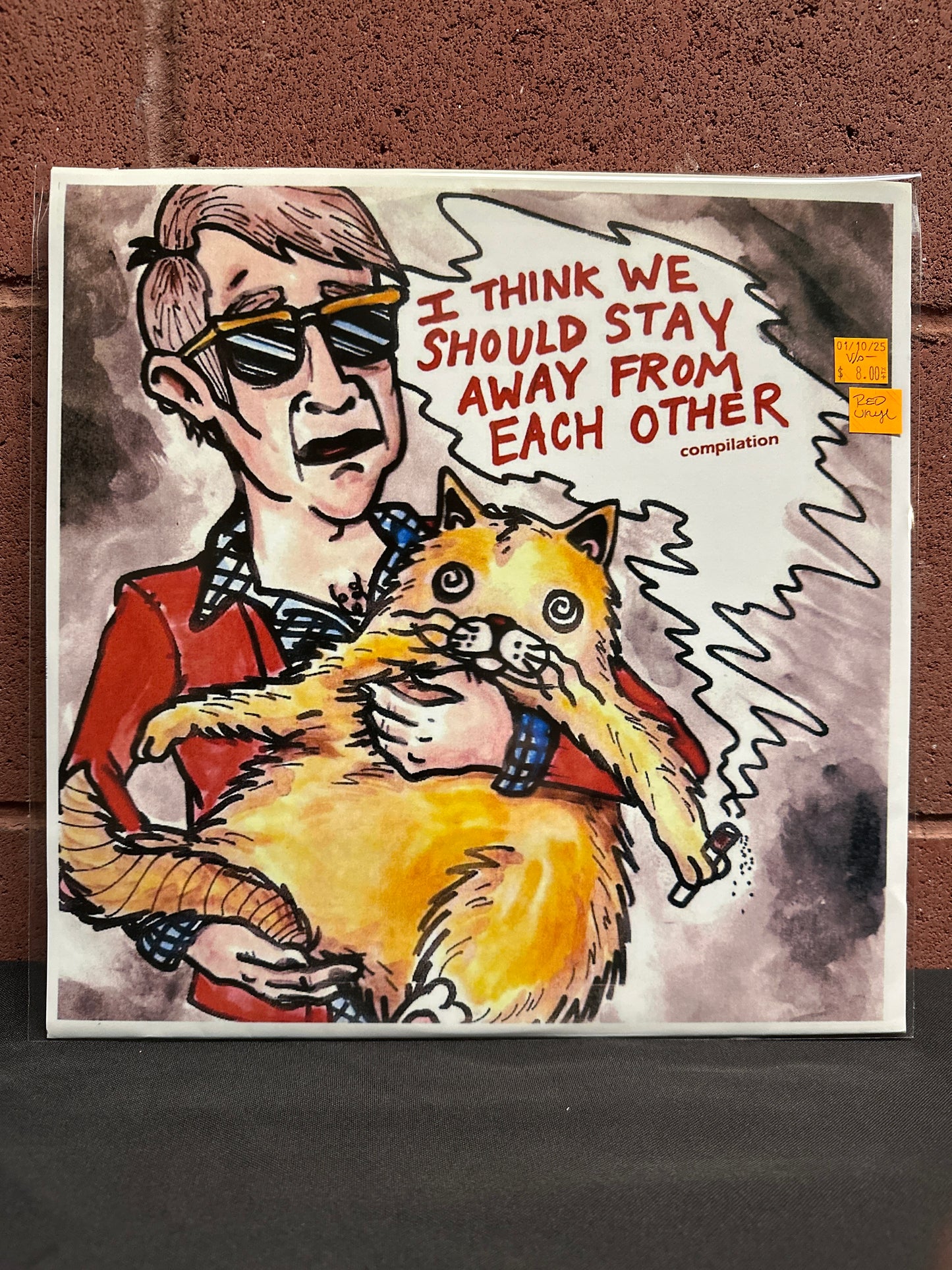 Used Vinyl: V/A - "I Think We Should Stay Away From Each Other" LP (Red Vinyl)