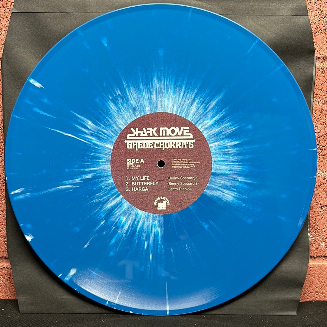 Used Vinyl:  Shark Move ”Ghede Chokra's” LP (Blue/white splatter vinyl)