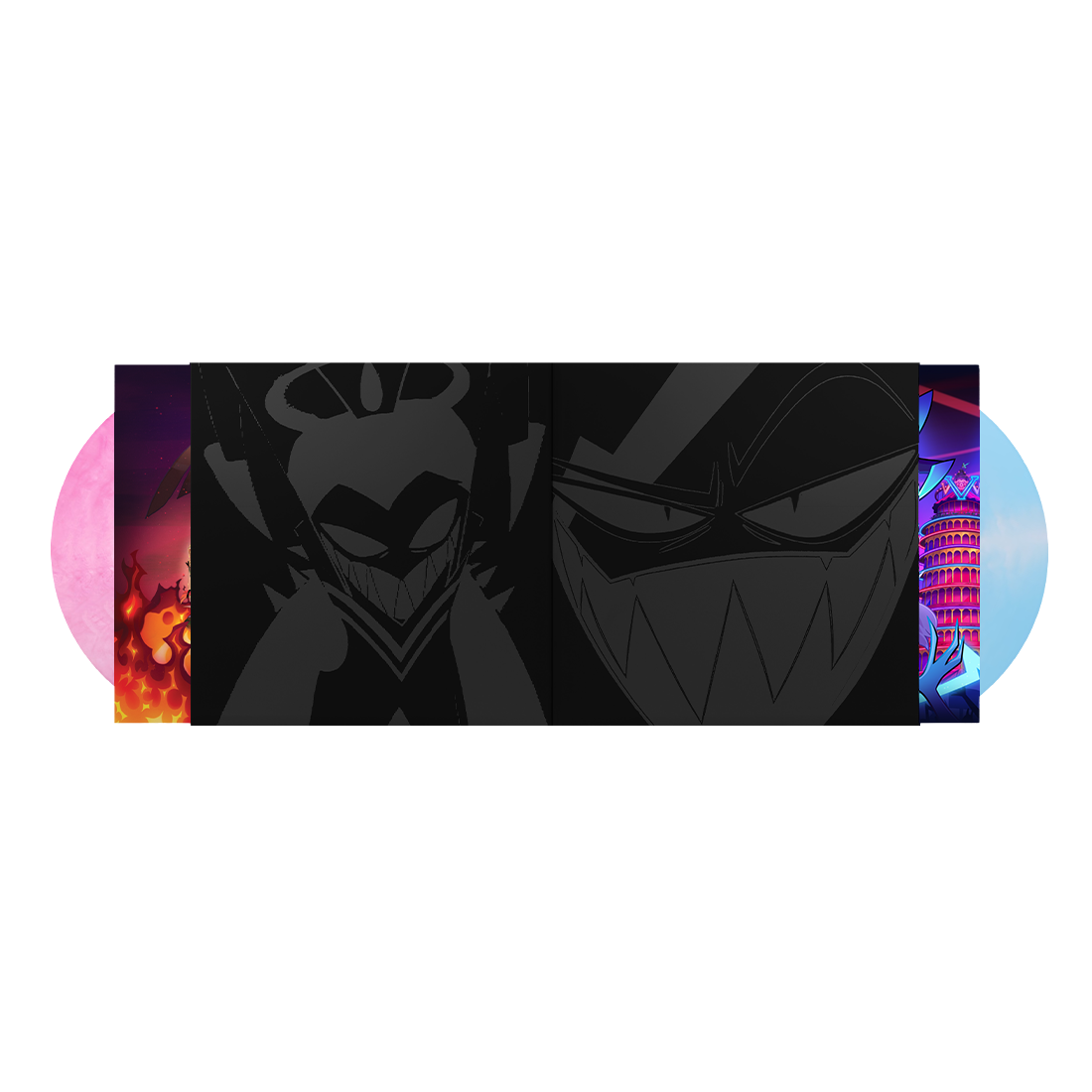 PRE-ORDER: Hazbin Hotel "Hazbin Hotel: Season 1 & 2 Special Edition" 2xLP (Pink Marble & Blue Marble Vinyl)
