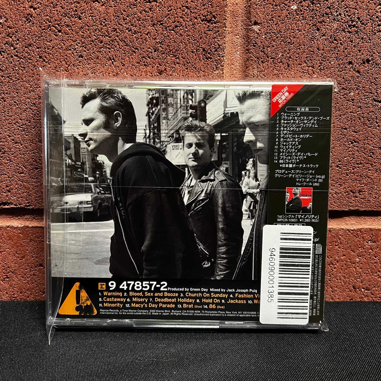 Used CD: Green Day "Warning" CD (2000 Japanese Press w/ Bonus Tracks)
