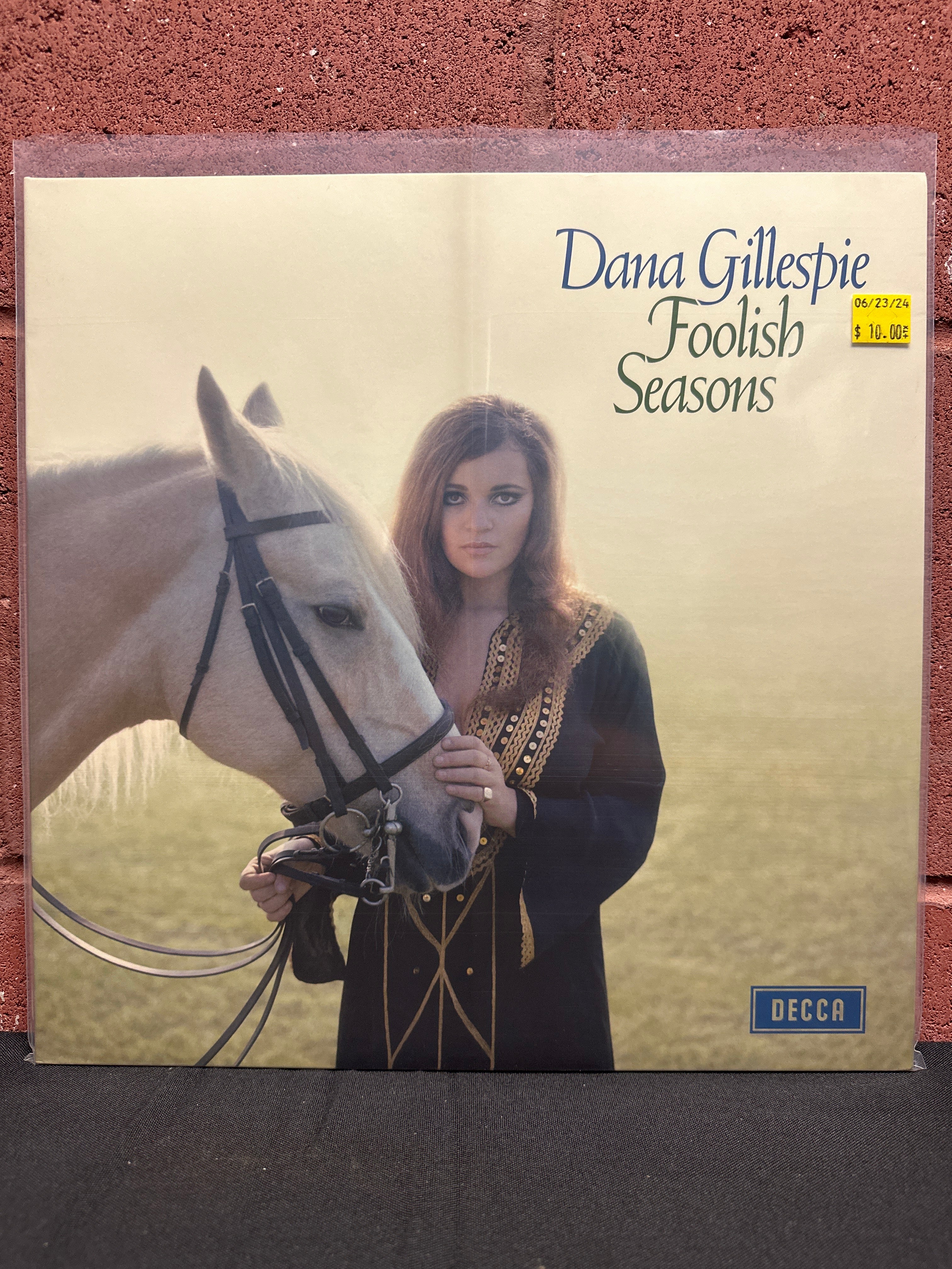 Used Vinyl: Dana Gillespie ”Foolish Seasons” LP – 1-2-3-4 Go! Records