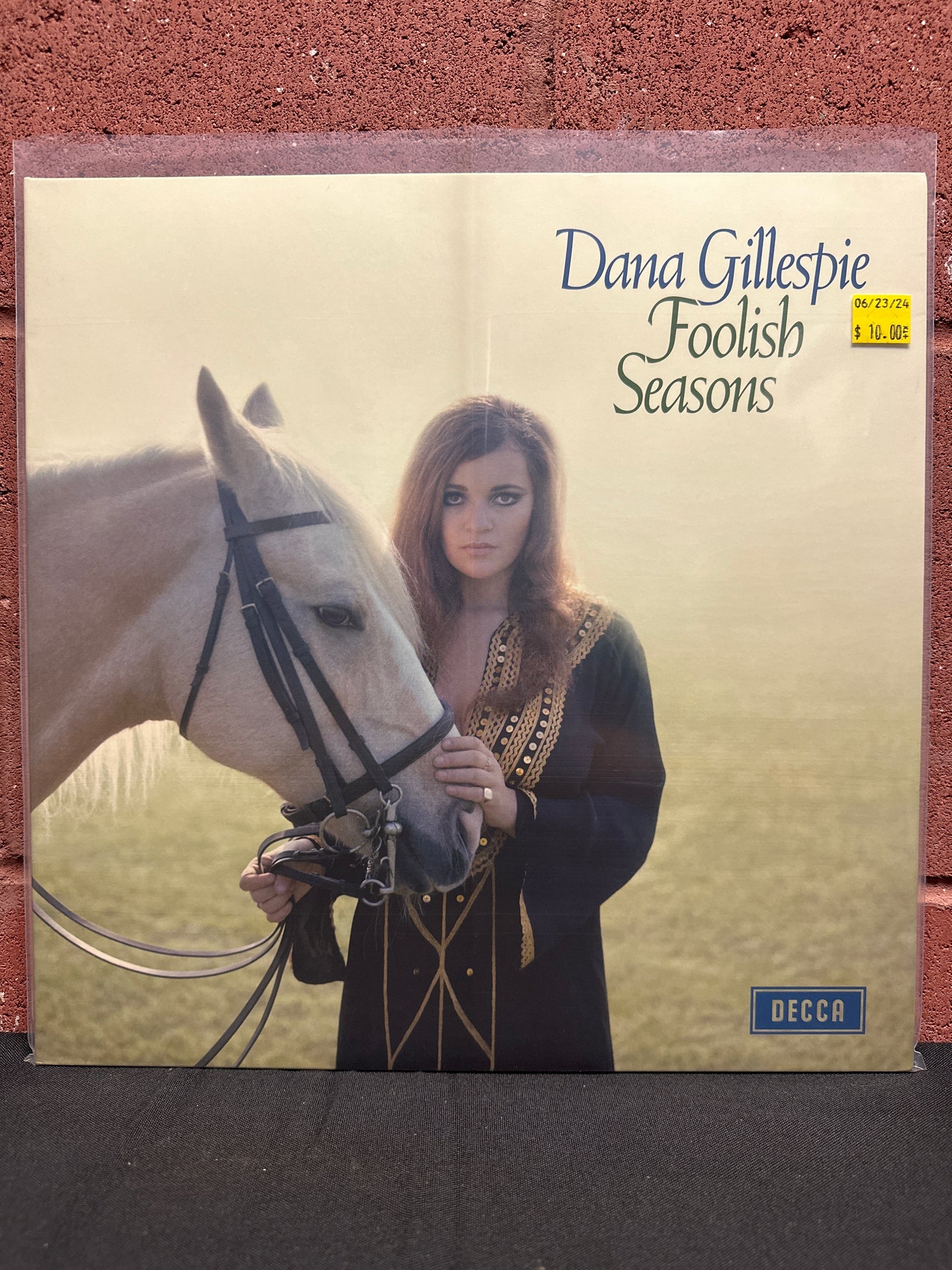 Used Vinyl:  Dana Gillespie ”Foolish Seasons” LP