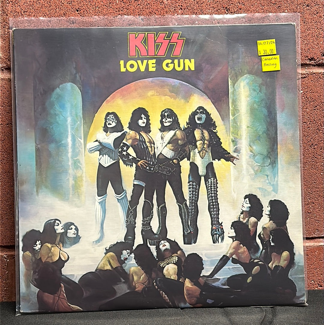 Used Vinyl:  Kiss ”Love Gun” LP