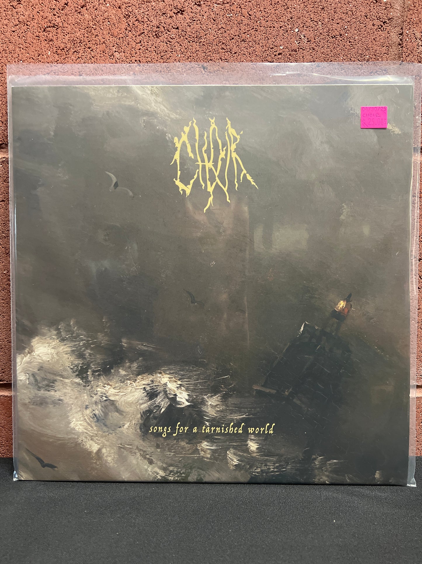 Used Vinyl: Choir "Songs For A Tarnished World" LP (Tarnished Splatter Vinyl)