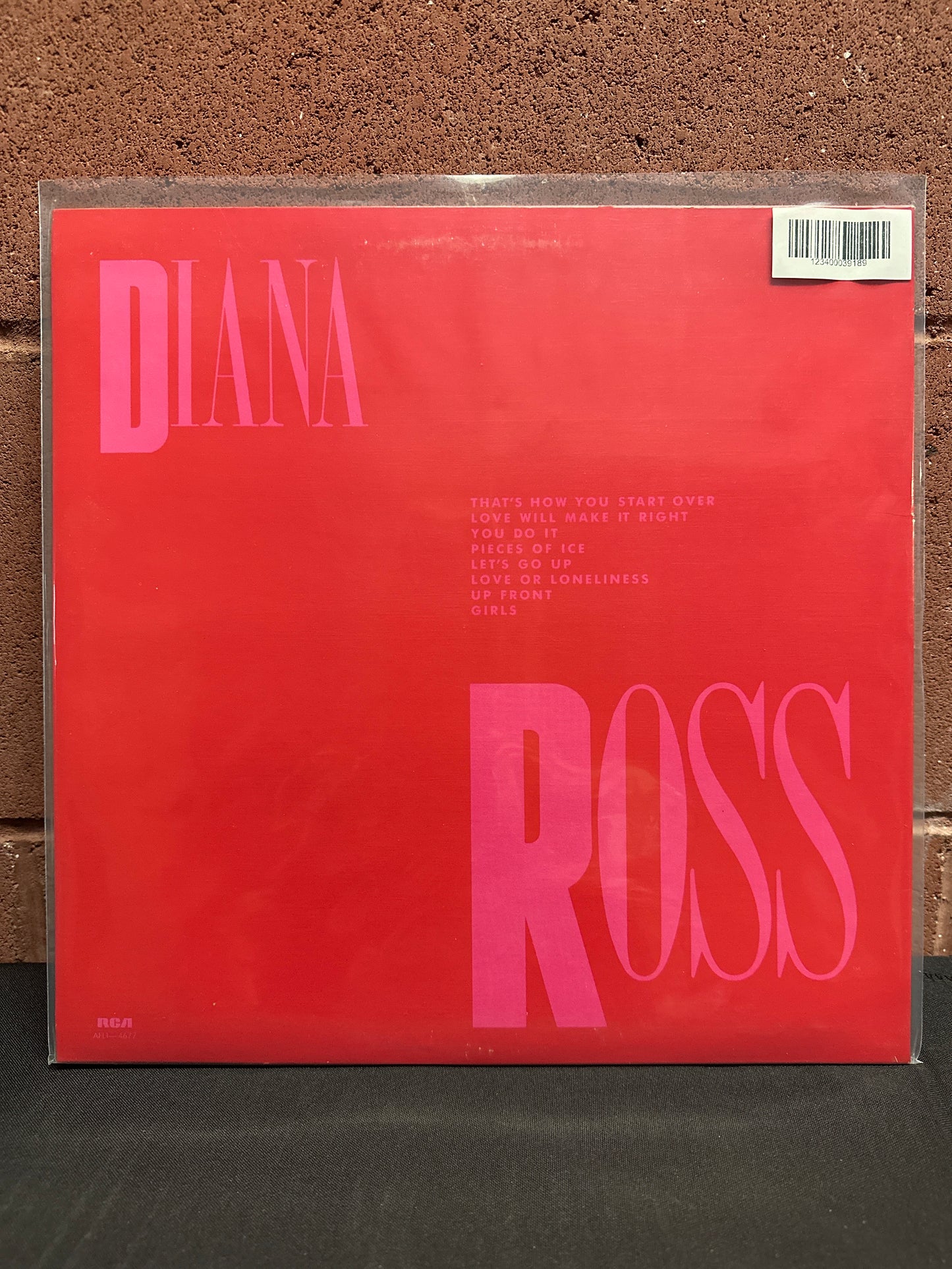 Used Vinyl:  Diana Ross ”Ross” LP