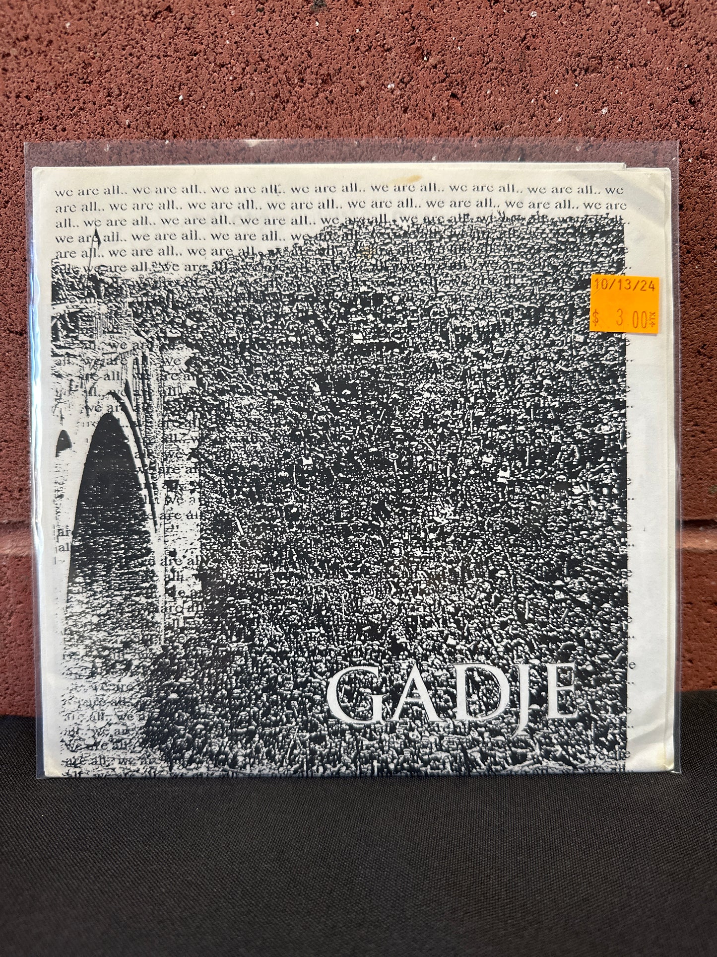 Used Vinyl:  Gadje / Ice Nine ”Gadje / Ice Nine” 7"