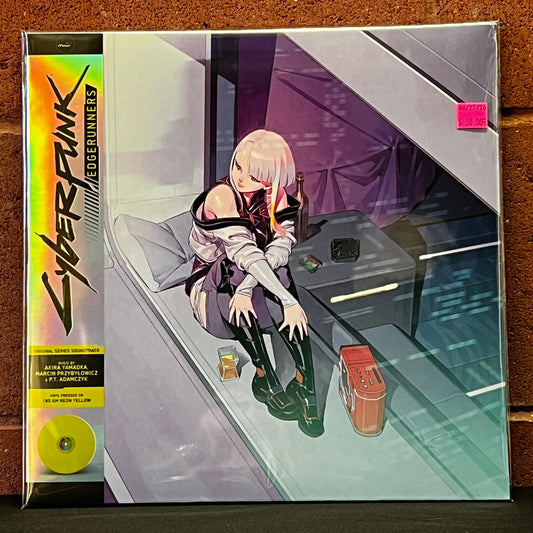 Used Vinyl: Akira Yamaoka, Marcin Przybyłowicz & P.T. Adamczyk "Cyberpunk: Edgerunners (Original Series Soundtrack)" LP (2024 Press - Neon Yellow Vinyl)