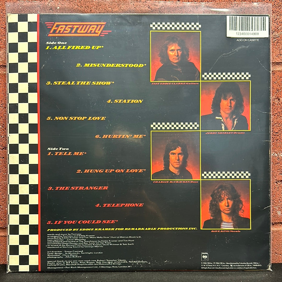 Used Vinyl:  Fastway ”All Fired Up!” LP