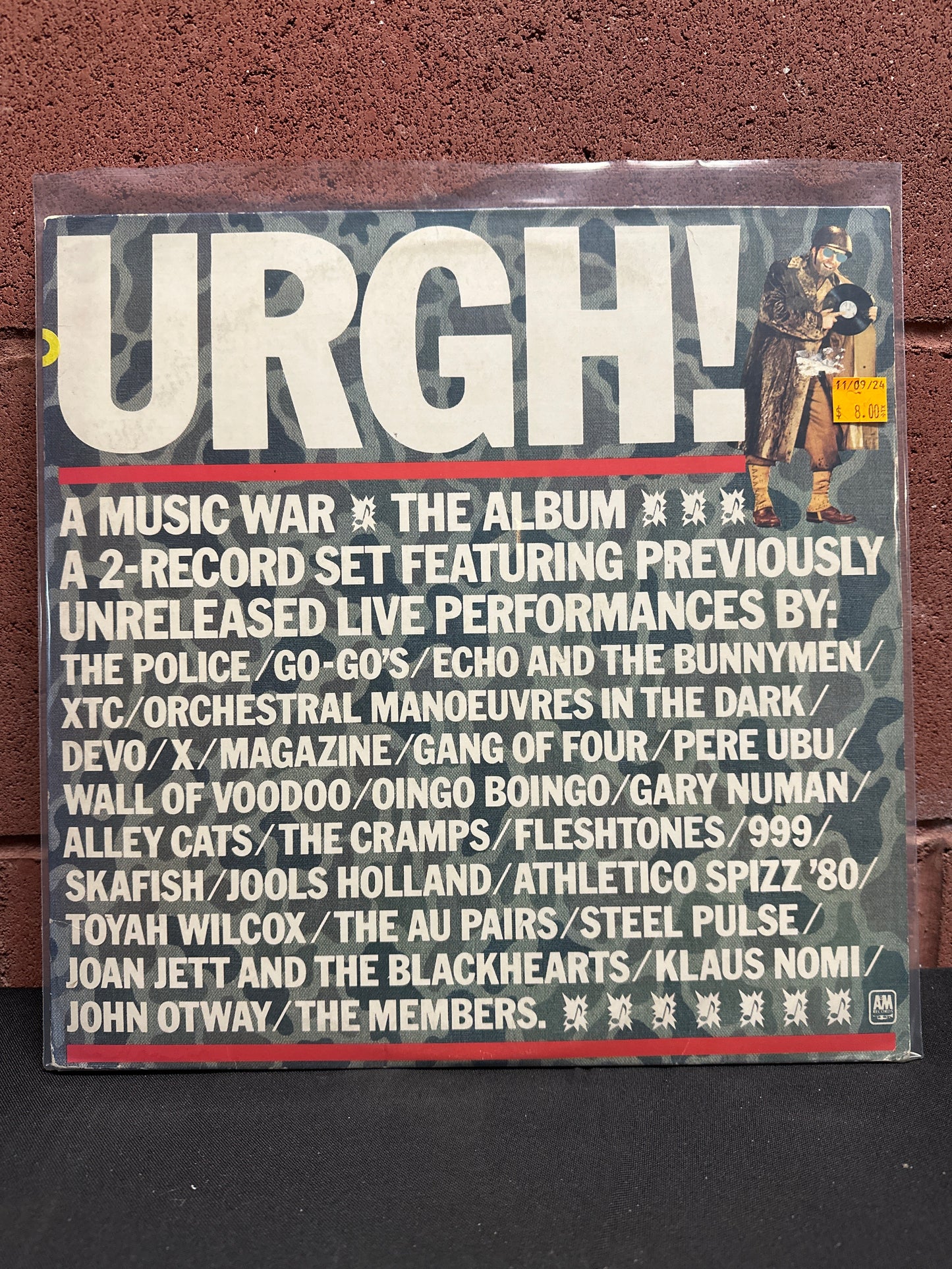 Used Vinyl:  Various ”URGH! A Music War” 2xLP