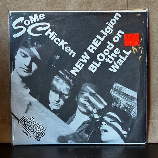 Used Vinyl: Some Chicken "New Religion / Blood On The Wall" 7" (1977 UK Issue)