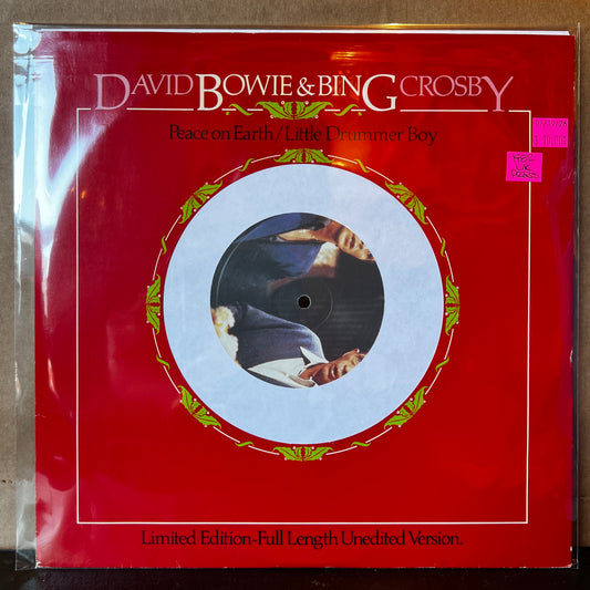 Used Vinyl: David Bowie & Bing Crosby ‎"Peace On Earth / Little Drummer Boy" 12" (1982 UK Press)