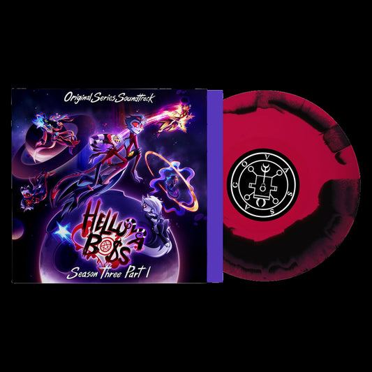 PRE-ORDER: Helluva Boss "Helluva Boss: Season 3, Part 1 (OST)" LP (Red/Black Vinyl)