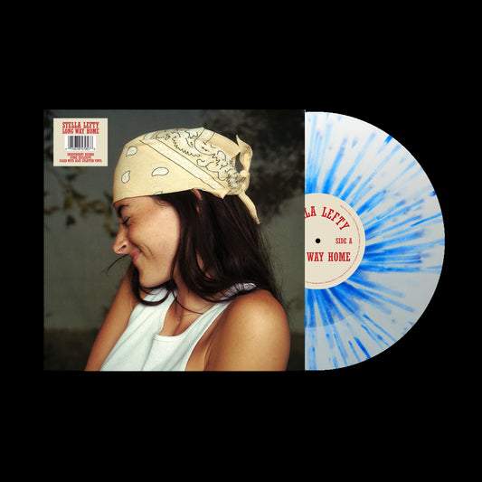 PRE-ORDER: Stella Lefty "Long Way Home" LP (Indie Exclusive Clear with Blue Splatter Vinyl)