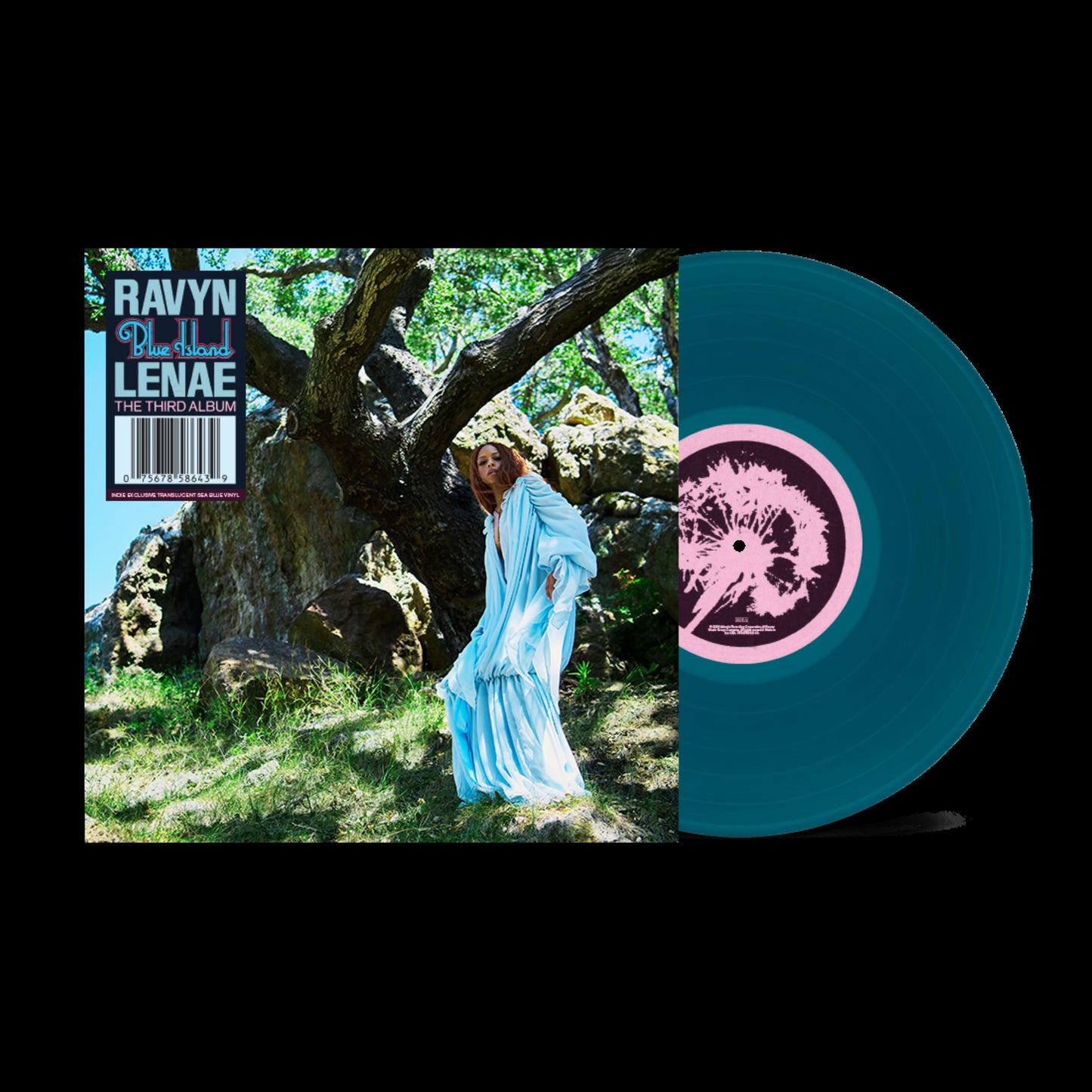 PRE-ORDER: Ravyn Lenae "Blue Island" LP (Indie Exclusive Translucent Sea Blue Vinyl)