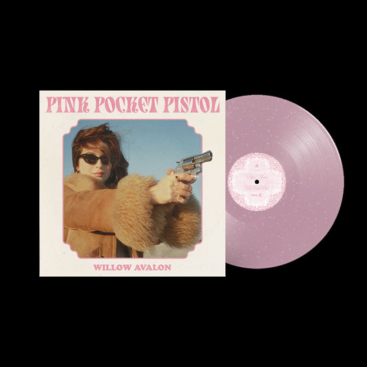 PRE-ORDER: Willow Avalon "Pink Pocket Pistol" LP (Pink Glitter Vinyl)
