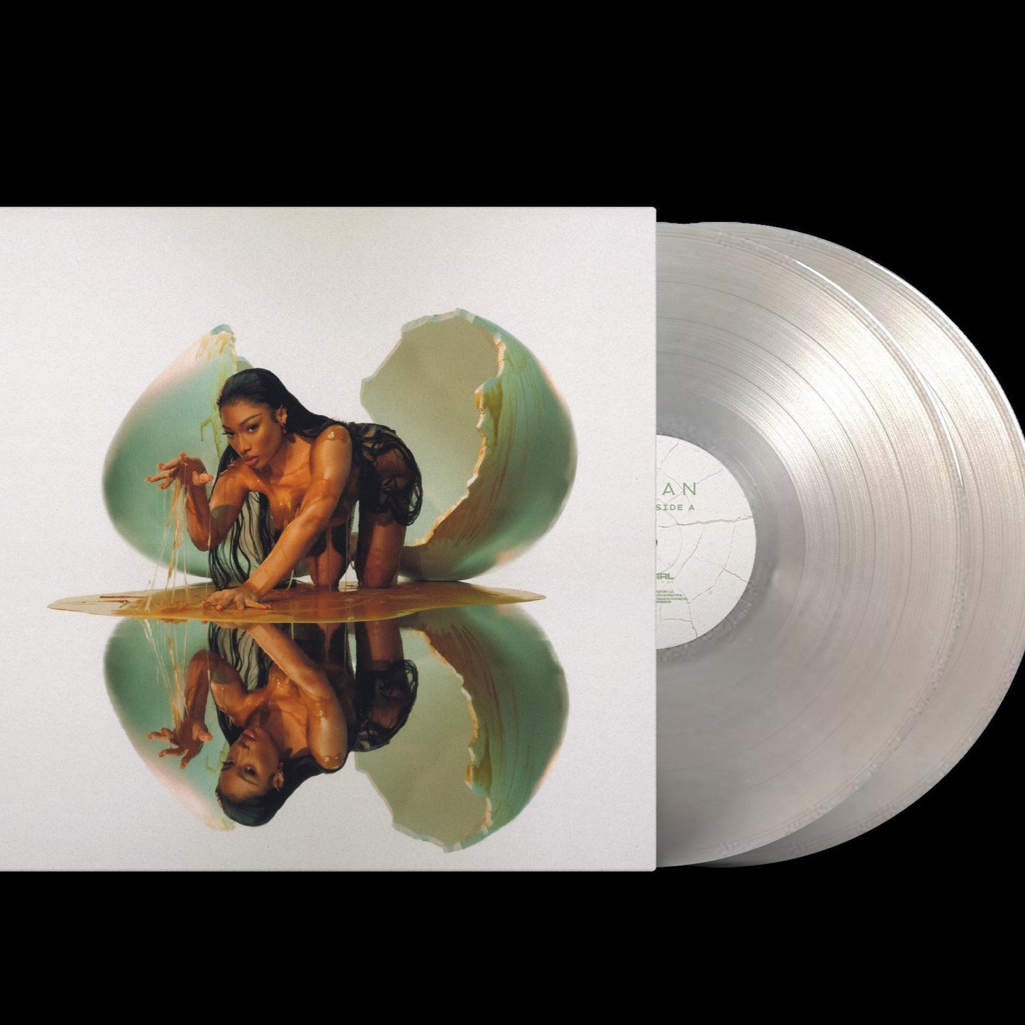 Megan thee Stallion "Megan" LP (Opaque Metallic Silver Vinyl)