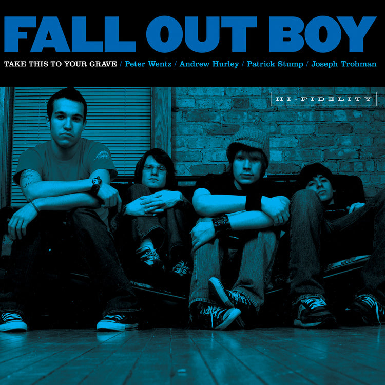 Fall Out Boy "Take This To Your Grave (20th Anniversary)" LP (Blue Jay)