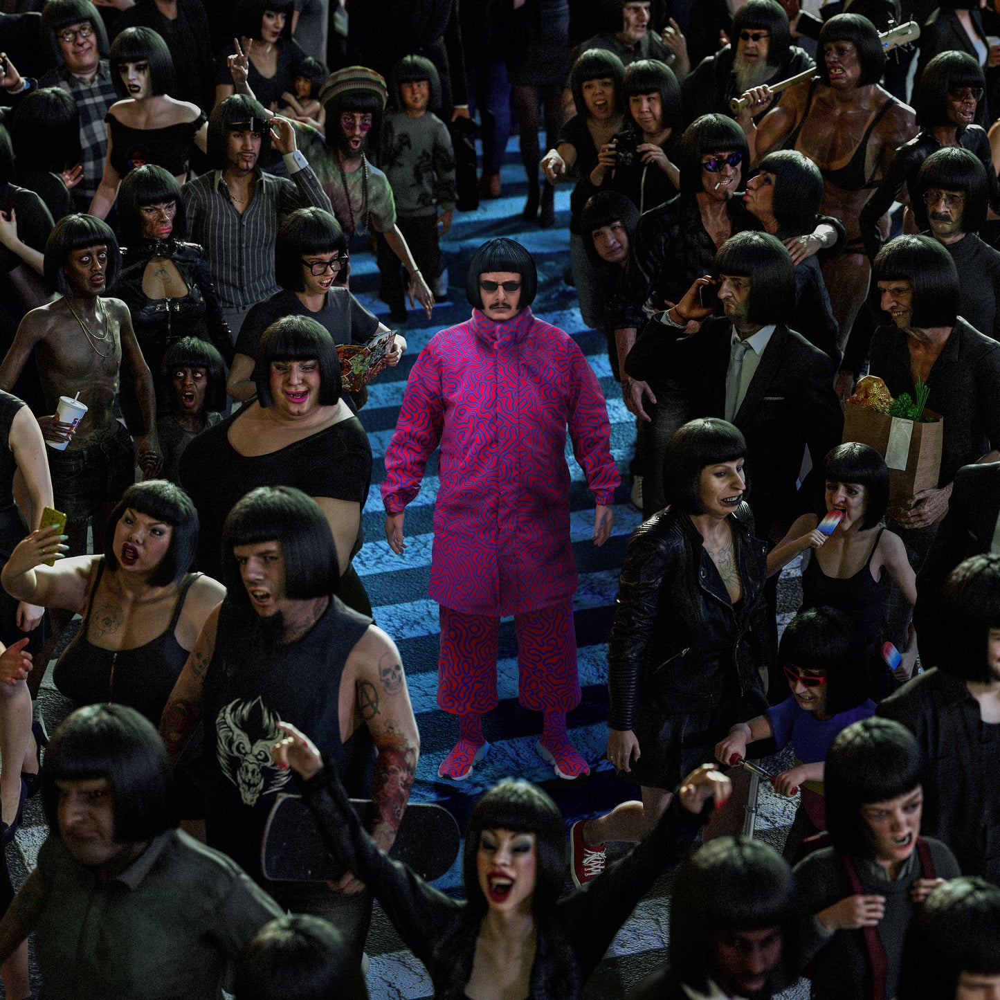 Oliver Tree "Alone In A Crowd" LP (Splatter Vinyl)