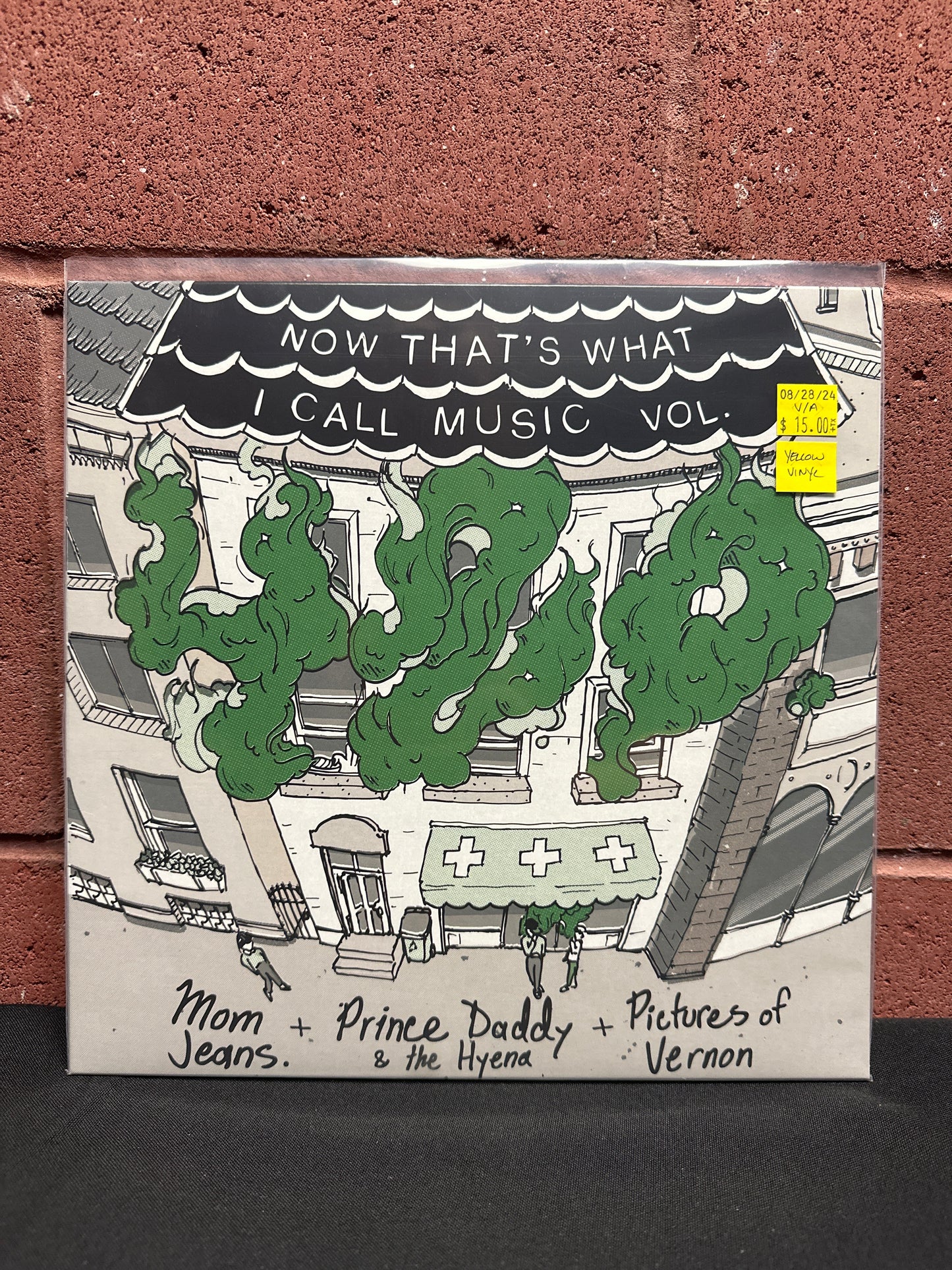 Used Vinyl:  Mom Jeans., Prince Daddy & The Hyena, Pictures of Vernon ”Now That's What I Call Music Vol. 420” 10" (Yellow vinyl)