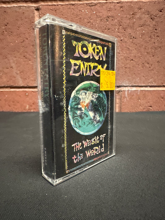 Used Cassette: Token Entry "The Weight Of The World" Tape