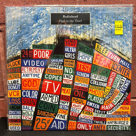 Used Vinyl:  Radiohead ”Hail To The Thief” 2xLP