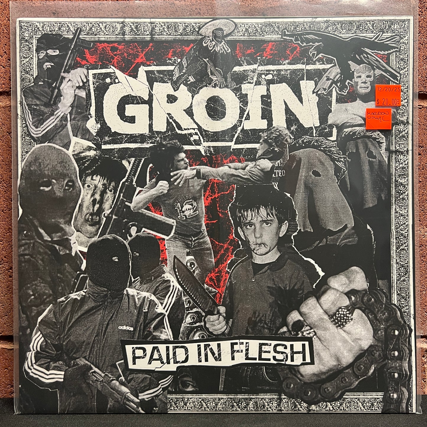 Used Vinyl: Groin "Paid In Flesh" LP (Maroon Vinyl)