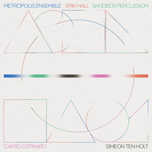 PRE-ORDER: Metropolis Ensemble, Erik Hall, Sandbox Percussion "Canto Ostinato" LP