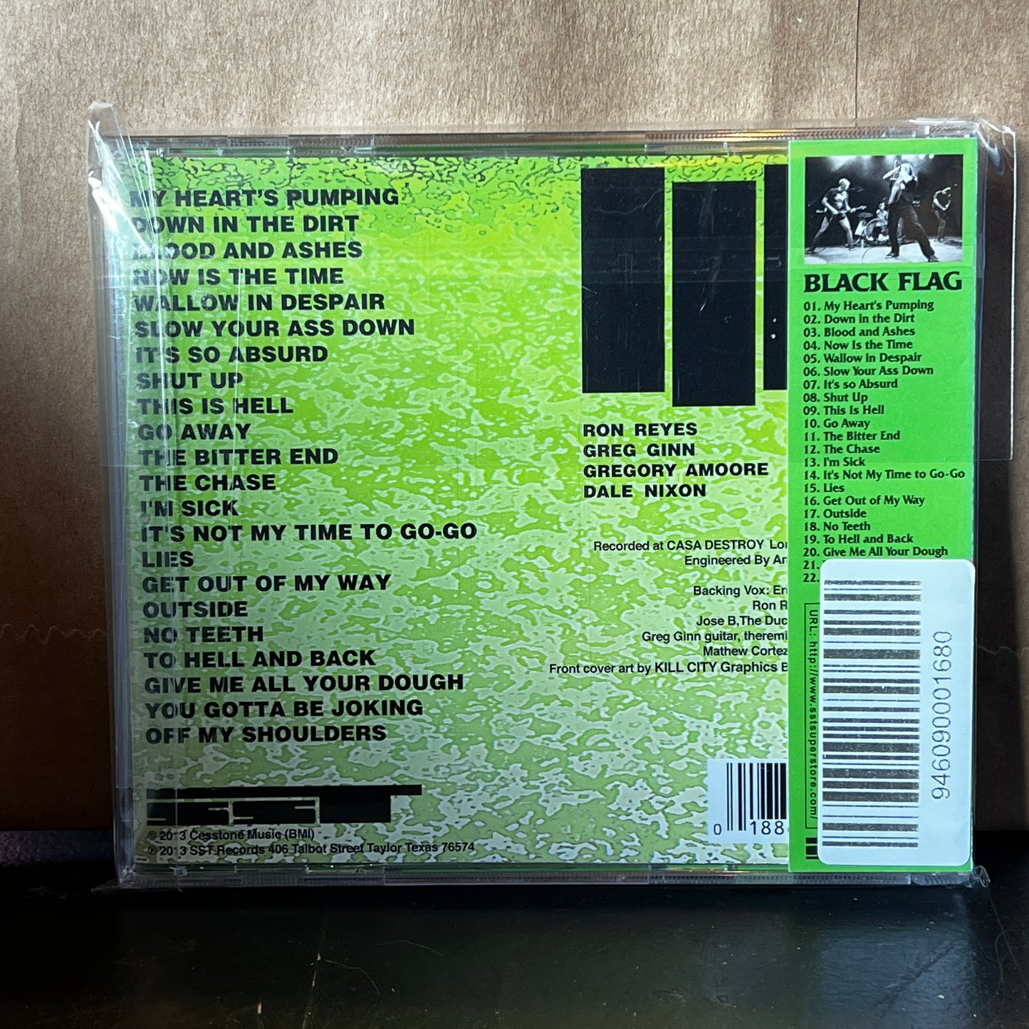 Used CD: Black Flag "What The..." CD (2013 Japanese Press)