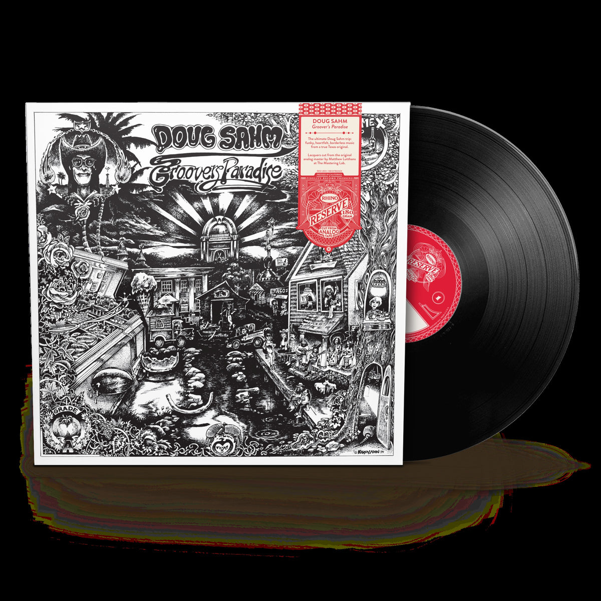 PRE-ORDER: Doug Sahm "Groover's Paradise" LP (Rhino Reserve)
