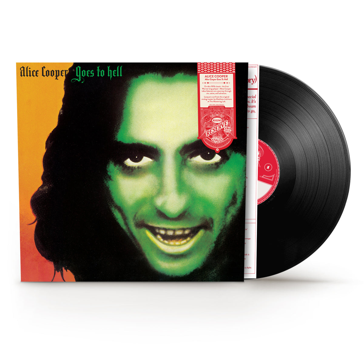 PRE-ORDER: Alice Cooper "Goes To Hell" LP (Rhino Reserve)
