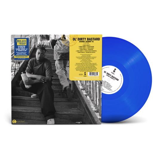 Ol' Dirty Bastard "Shimmy Shimmy Ya / Brooklyn Zoo" 12" (Blue Vinyl) (Black Friday 2025)
